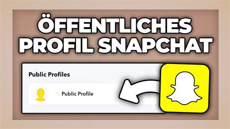 snap öffentliches profil|Öffentliches Profil erstellen – Snapchat Support